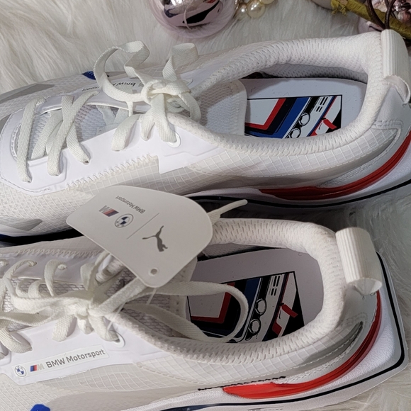 PUMA BMW M MOTORSPORT KOSMO RIDER MOTORSPORT SHOES WOMEN size10 new - Picture 6 of 7